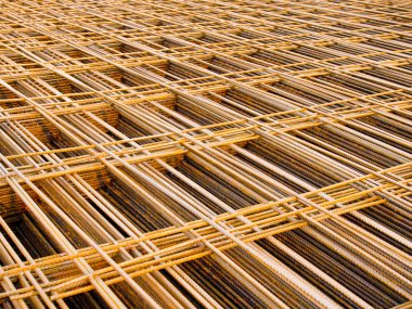 Yapısal çelik inşaat.