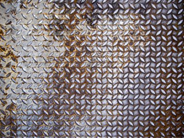 paslı metal plaka
