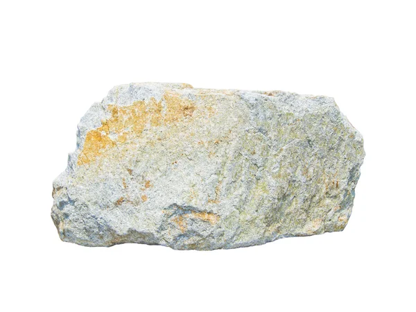 Piedra de granito aislado en blanco — Foto de Stock