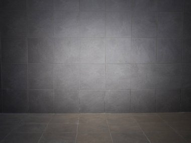 Dekorasyon için duvarın yüzeyindeki gerçek beton desen