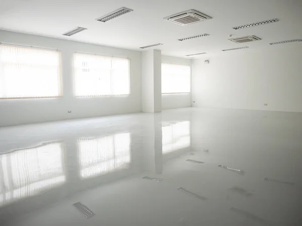 white blank studio room for interior design in contemporary buildin