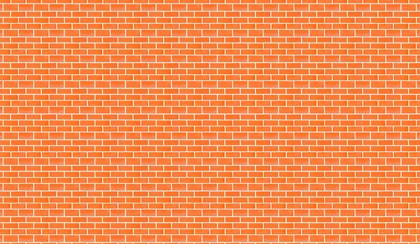 Pomarańczowy Ceglany Wzór Ściany Bezszwowy Wzór Można Powtarzać Bez Ograniczeń — Zdjęcie stockowe