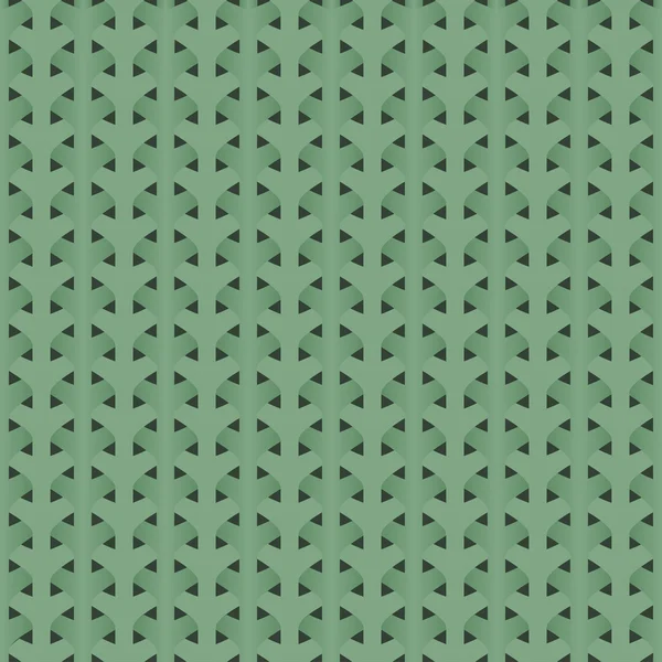 Dikişsiz örgülü yeşillik bacground geometrik desen — Stok Vektör