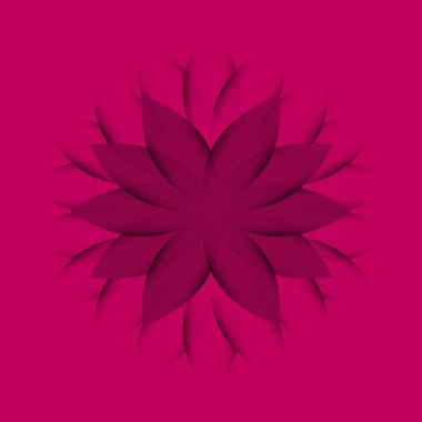 izole mor arka plan üzerinde renkli tekerlek çiçek