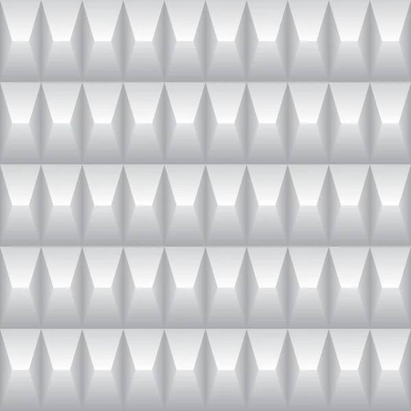 Seamless metal 3d backgrounds pattern geometric — Stock Vector