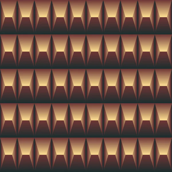 Patrón geométrico abstracto sin costura — Vector de stock