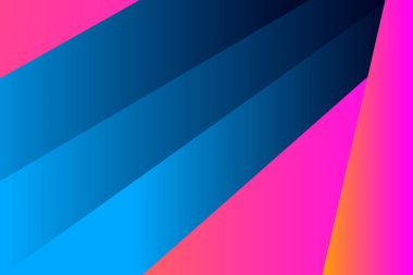 Minimum kapak grafiği, kopyalama alanı tasarımı. Neon mavisi renkler. Soyut 80 'lerin doku geometrik desen çizgileri. Dinamik çizgiler, akışkan arka plan. Sanatsal basit modern şablon vektörü