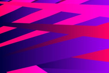 Minimum kapak grafiği, kopyalama alanı tasarımı. Neon pembe eğimli renk. Soyut 80 'lerin doku geometrik desen çizgileri. Dinamik çizgiler akışkan arka plan. Sanatsal basit modern şablon vektörü 