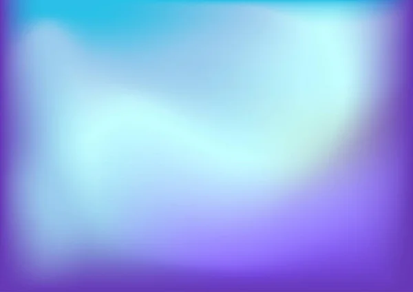 模糊流体形状 波浪形 波浪状液体潮流背景 复古梯度纹理图形设计矢量模板复制空间海报展示传单覆盖蓝色青色紫色软色 — 图库矢量图片
