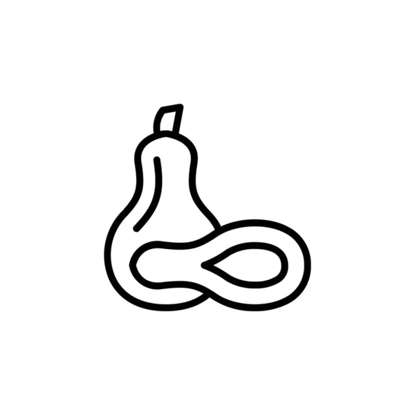 Papaya Vektorsymbol Fruchtsymbole Umreißen Stil Perfekte Verwendung Für Icon Logo — Stockvektor
