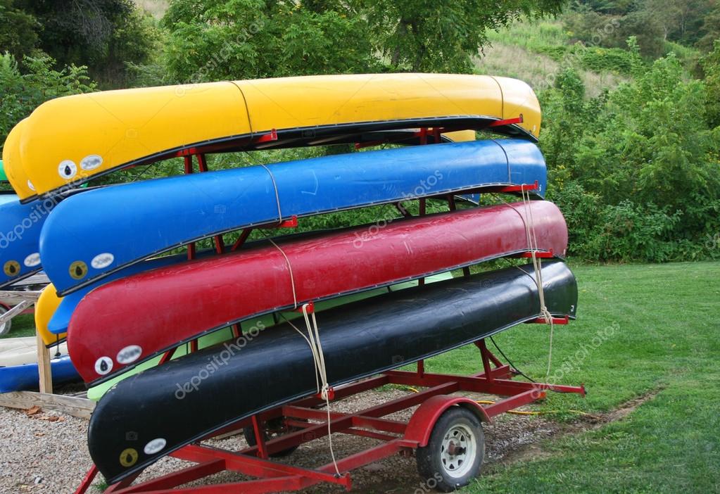 Colorful Canoes Stock Photo by ©jmillard37 31856983