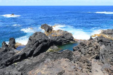 Okyanus kıyısı, Sao Miguel Adası, Azores