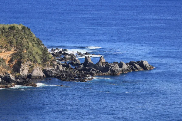 La côte océanique, île de Sao Miguel, Açores — Photo