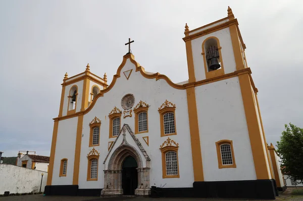 Praia da Vitoria 'dan Igreja Matriz, Terceira Adası, Azores — Stok fotoğraf