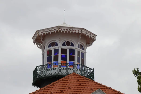 Detail of a palace in Angra do Heroismo, Terceira island, Azores — Stock Photo, Image