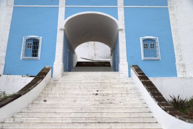 Angra do Heroismo limanına giriş merdivenleri, Terceira Adası, Azores