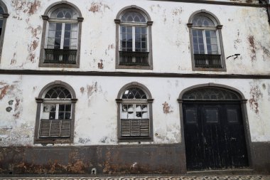 Ponta Delgada 'nın antik sarayları, Sao Miguel Adası, Azores