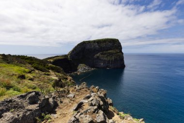 Ponta do Morro, Faial Adası, Azores manzarası