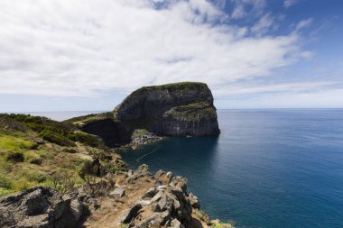 Ponta do Morro, Faial Adası, Azores manzarası