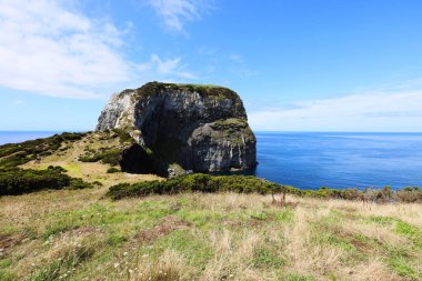 Ponta do Morro, Faial Adası, Azores manzarası