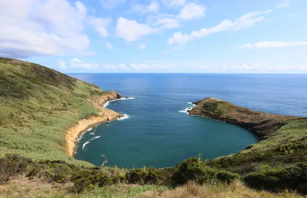 Vista desde Monte da Guia, isla Faial, Azores — Foto de Stock