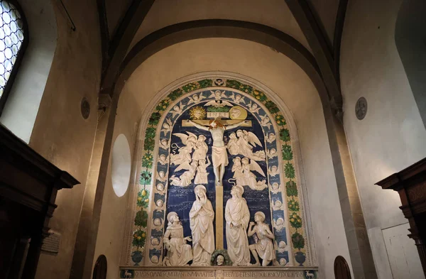 Capilla de los estigmas en el monasterio de La Verna, Toscana, Italia — Foto de Stock