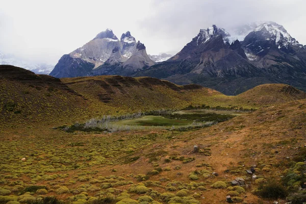 Landscape of Torres del Paine National Park, Chile — Stock Photo, Image