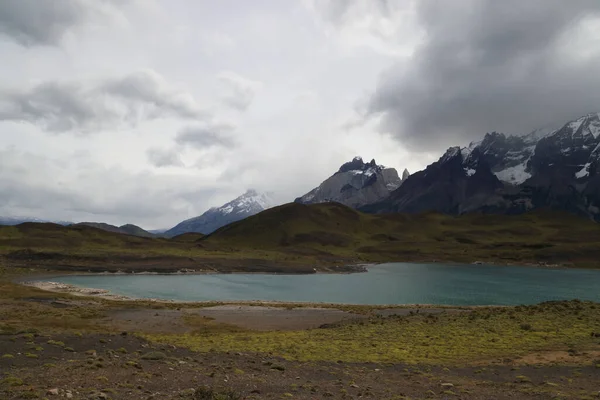 Laguna Larga, Park Narodowy Torres del Paine, Chile — Zdjęcie stockowe