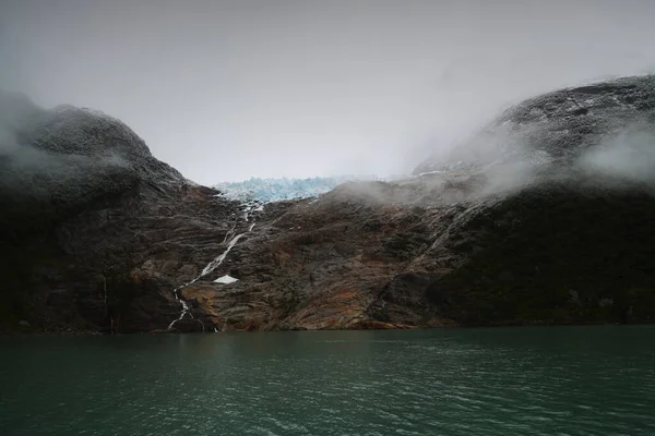칠레의 푸에르토나 탈레스 근처에 있는 발마대다 빙하 — 스톡 사진
