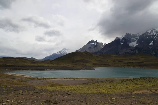 トーレス・デル・ペインの風景国立公園,チリ — ストック写真