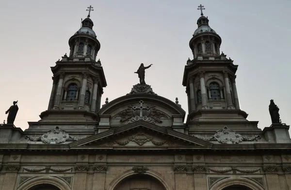 Catedral Metropolitana em Santiago, Chile — Fotografia de Stock