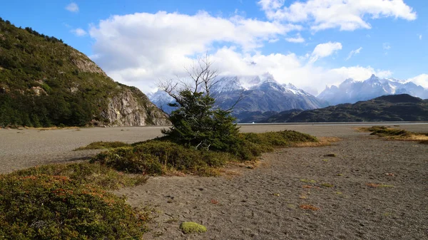 Paysage dans le Parc National de Torres del Paine, Chili — Photo