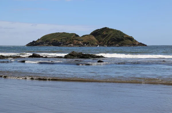 Het Monumento Natural Islotes De Punihuil in Chiloe Island, Chili — Stockfoto