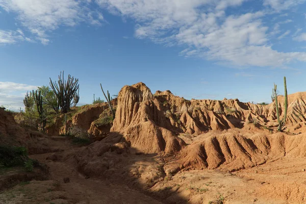 Los extraordinarios colores del desierto de Tatacoa, Colombia —  Fotos de Stock