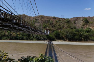 Kolombiya, Antioquia Santa Fe yakınlarında Puente de Occidente