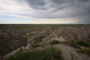 Badlands Ulusal Parkı Güney Dakota 'nın güneybatısı, Birleşik Devletler