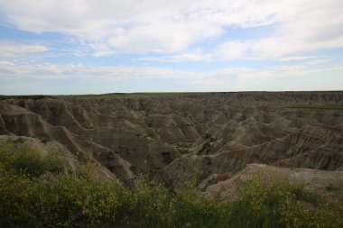 Badlands Ulusal Parkı Güney Dakota 'nın güneybatısı, Birleşik Devletler