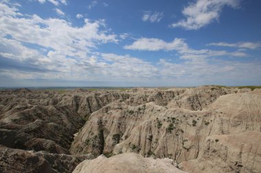 Badlands Ulusal Parkı Güney Dakota 'nın güneybatısı, Birleşik Devletler