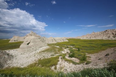 Badlands Ulusal Parkı Güney Dakota 'nın güneybatısı, Birleşik Devletler