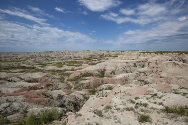 Badlands Ulusal Parkı Güney Dakota 'nın güneybatısı, Birleşik Devletler