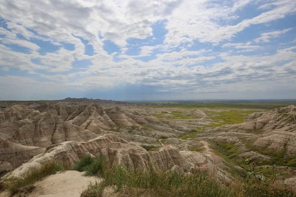 Badlands National Park southwest of South Dakota, United States — Stock Photo, Image