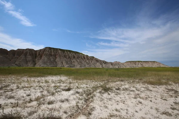 Badlands National Park Southwest of South Dakota, Stany Zjednoczone Ameryki — Zdjęcie stockowe