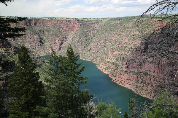 Flaming Gorge National Recreation Area, Wyoming, Vereinigte Staaten — Stockfoto