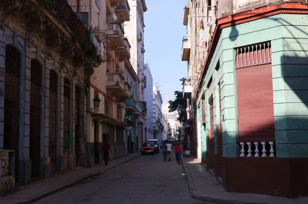 Αρχαία κτίρια στο Habana Vieja, Κούβα — Φωτογραφία Αρχείου