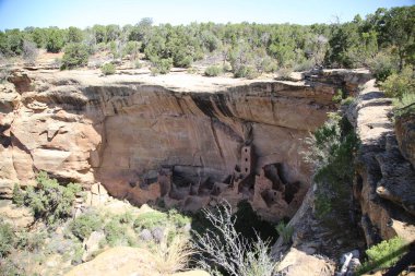 Square Tower House, Mesa Verde Ulusal Parkı, ABD