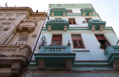 Havana, Küba 'daki antik sömürge binaları