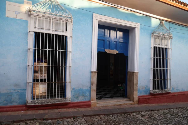 Kolonialny dom w Trynidadzie, Kuba — Zdjęcie stockowe