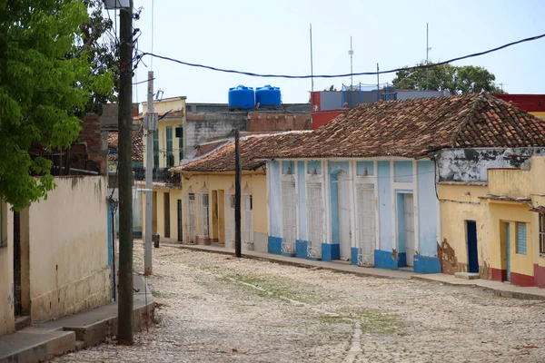 Колоніальні будинки в Тринідаді (Куба). — стокове фото