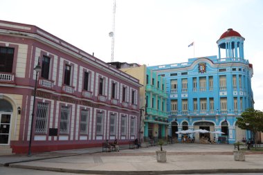 Küba, Camaguey 'deki Plaza De Los Trabajadores.