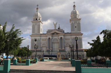 Cathedral of Our Lady of Assumption in Santiago De Cuba, Cuba clipart